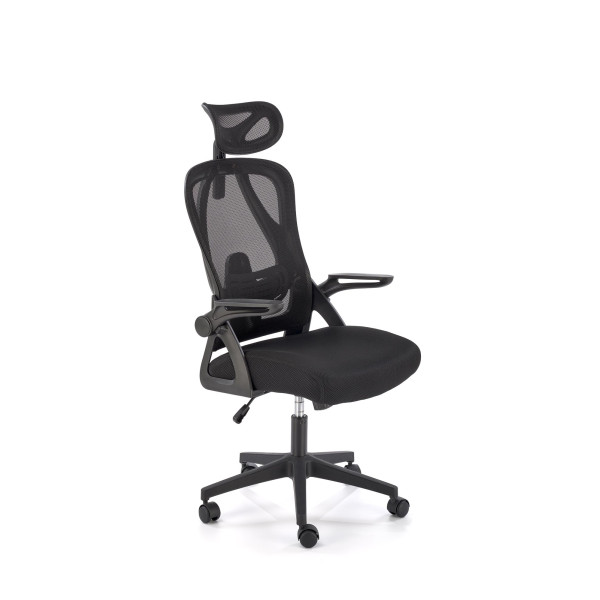 Negro Fotel Gabinetowy Czarny Halmar