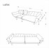 Larix Sofa Popielaty Halmar