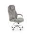 King 2 Fotel Gabinetowy, Tkanina Popielaty Halmar