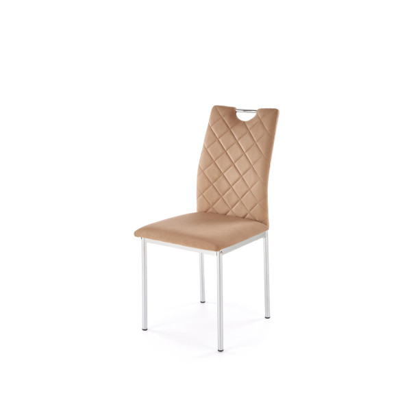 K578 Krzesło Beżowy / Srebrny Halmar