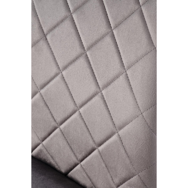 K577 Krzesło Popielaty / Czarny Halmar