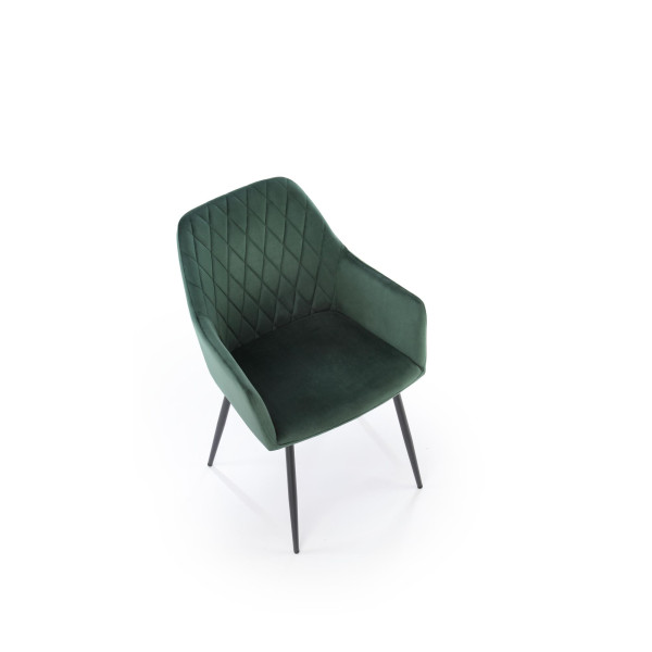 K558 Krzesło Ciemny Zielony Halmar
