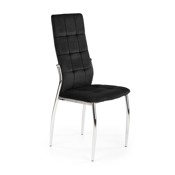 K416 Krzesło Czarny Velvet Halmar