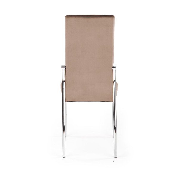 K416 Krzesło Beżowy Velvet Halmar