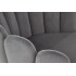 K410 Krzesło Popielaty Velvet Halmar