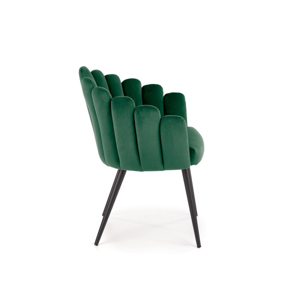 K410 Krzesło C. Zielony Velvet Halmar