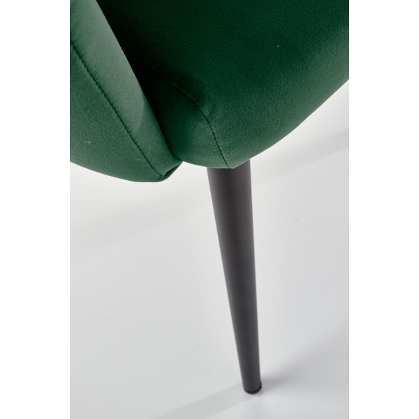K410 Krzesło C. Zielony Velvet Halmar