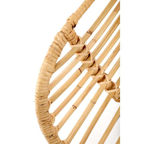 K335 Krzesło Rattan Naturalny Halmar