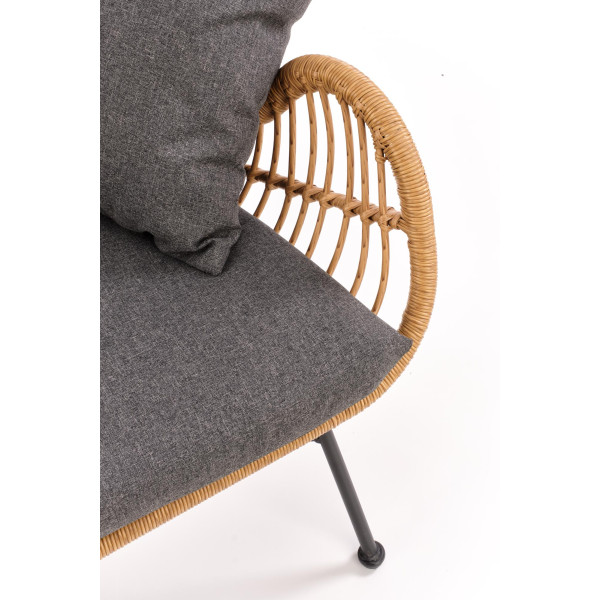 Ikaro Xl Sofa Naturalny-Popiel Halmar