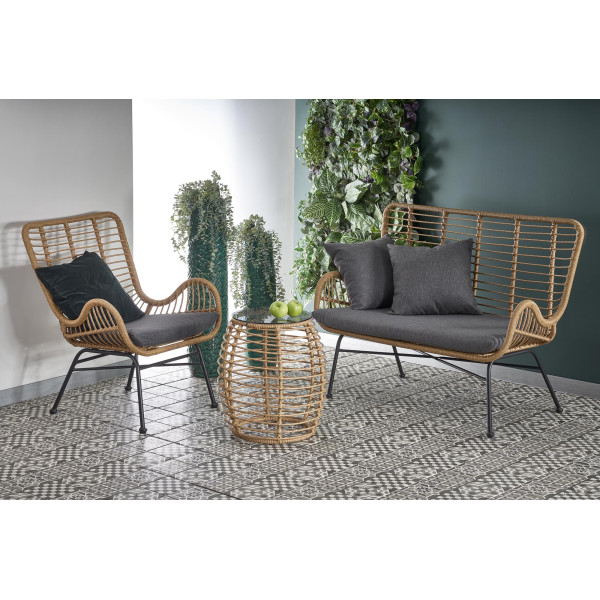 Ikaro Xl Sofa Naturalny-Popiel Halmar