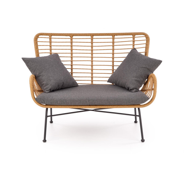 Ikaro Xl Sofa Naturalny-Popiel Halmar