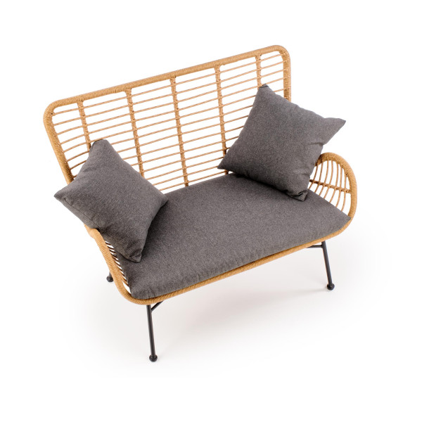 Ikaro Xl Sofa Naturalny-Popiel Halmar