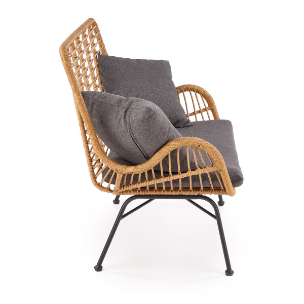 Ikaro Xl Sofa Naturalny-Popiel Halmar