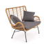 Ikaro Xl Sofa Naturalny-Popiel Halmar