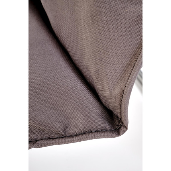 Hudson, Zestaw Ogrodowy ( Sofa, Fotel 2X, Ława ), Popielaty / Brązowy Halmar