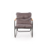 Hudson, Zestaw Ogrodowy ( Sofa, Fotel 2X, Ława ), Popielaty / Brązowy Halmar