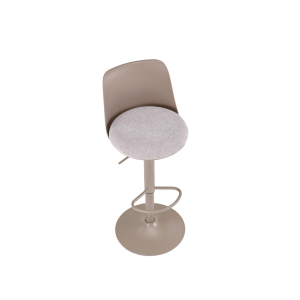 H127 Hoker Cappuccino / Popielaty Halmar