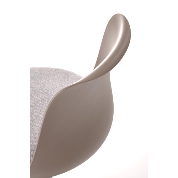 H127 Hoker Cappuccino / Popielaty Halmar