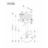 H126 Hoker Popielaty Halmar