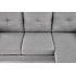 Gerson Sofa Z Podnóżkiem Popielaty Halmar