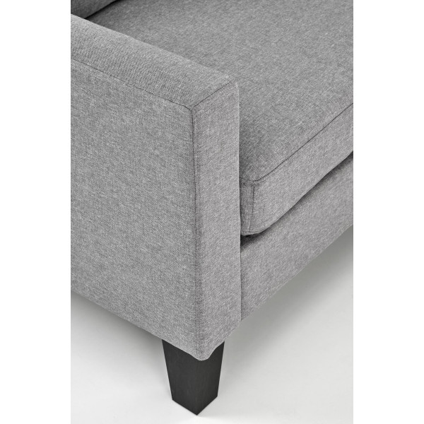 Gerson Sofa Z Podnóżkiem Popielaty Halmar