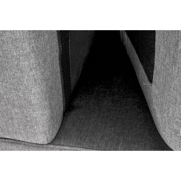 Gerson Sofa Z Podnóżkiem Popielaty Halmar