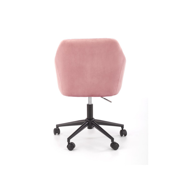 Fresco Fotel Młodzieżowy Różowy Velvet Halmar