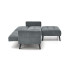 Cornelius Sofa Rozkładana Z Funkcją Narożnika Popiel Halmar