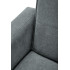 Cornelius Sofa Rozkładana Z Funkcją Narożnika Popiel Halmar