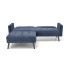 Cornelius Sofa Rozkładana Z Funkcją Narożnika Niebieska Halmar