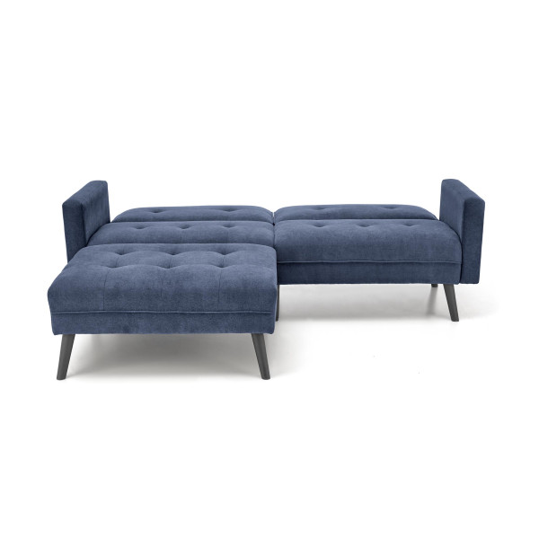 Cornelius Sofa Rozkładana Z Funkcją Narożnika Niebieska Halmar