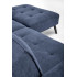 Cornelius Sofa Rozkładana Z Funkcją Narożnika Niebieska Halmar