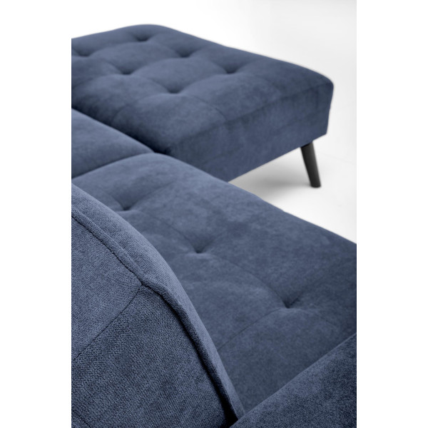 Cornelius Sofa Rozkładana Z Funkcją Narożnika Niebieska Halmar
