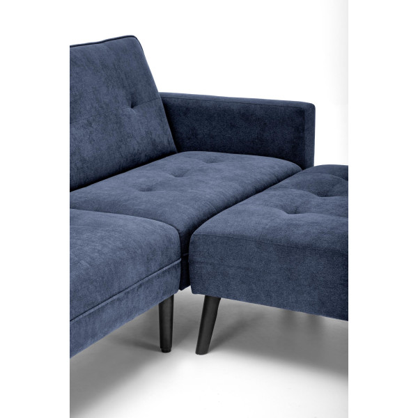 Cornelius Sofa Rozkładana Z Funkcją Narożnika Niebieska Halmar