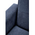 Cornelius Sofa Rozkładana Z Funkcją Narożnika Niebieska Halmar