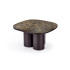 Cordina Ława Brązowy Marmur / Brązowy Halmar