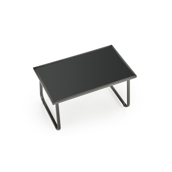 Conor Zestaw Ogrodowy ( Sofa + Fotel 2X + Ława ), Ciemny Popiel / Jasny Popiel Halmar