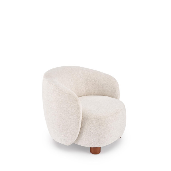 Baker Fotel Wypoczynkowy Kremowy Halmar