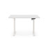 B54 Biurko Z Funkcją Regulacji Wysokości, Blat - Biały, Stelaż - Biały Halmar