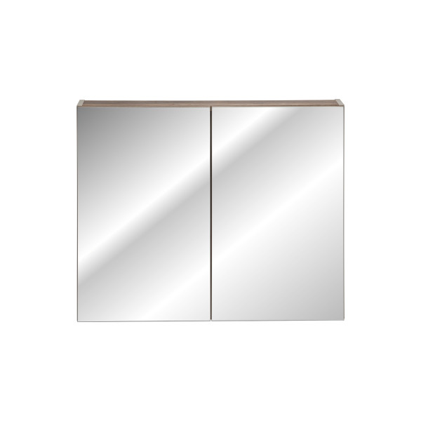 Szafka Z Lustrem 80Cm 2 Drzwi