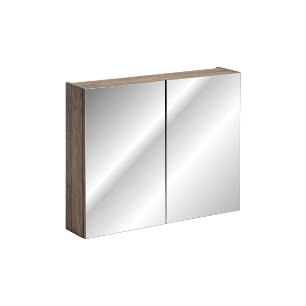 Szafka Z Lustrem 80Cm 2 Drzwi