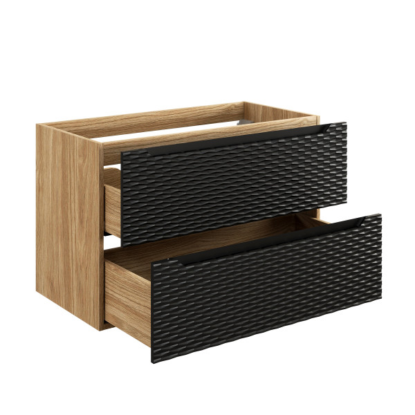 Szafka Pod Umywalkę 90Cm 2 Szuflady