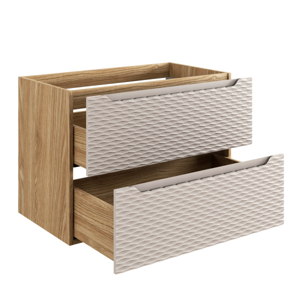 Szafka Pod Umywalkę 80Cm 2 Szuflady