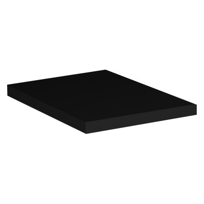 Czarny Blat do Regału Łazienkowego 20 cm do Kolekcji NOVA BLACK OAK Comad