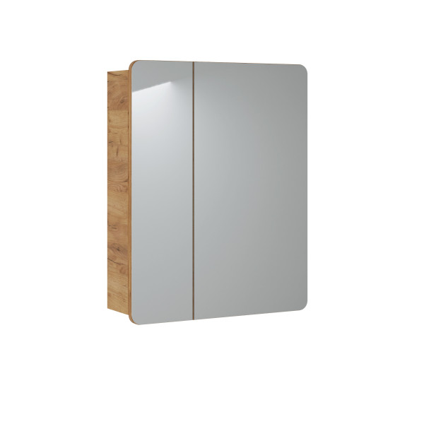 Szafka Z Lustrem 60Cm 2 Drzwi