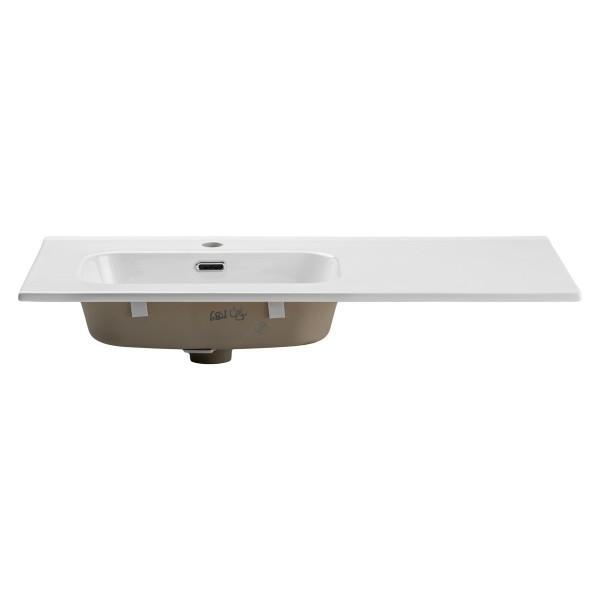 Umywalka Meblowa Jednokomorowa 90Cm Z Blatem Ceramicznym
