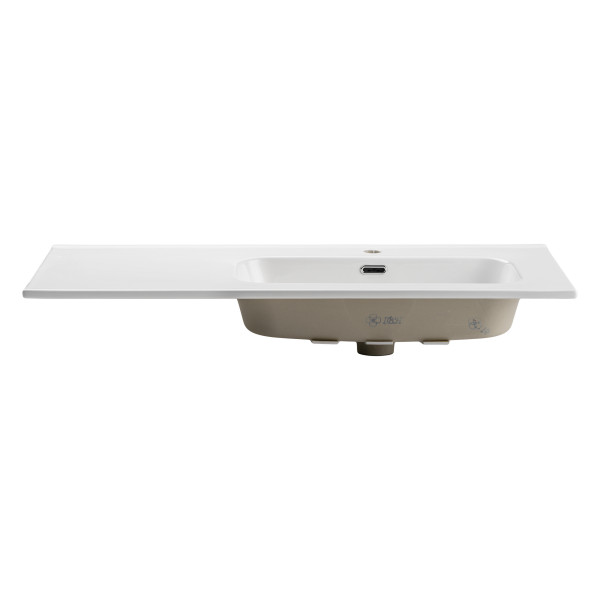 Umywalka Meblowa Jednokomorowa 100Cm Z Blatem Ceramicznym