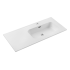 Umywalka Meblowa Jednokomorowa 100Cm Z Blatem Ceramicznym