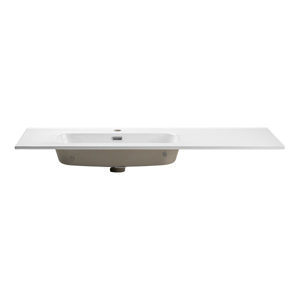 Umywalka Meblowa Jednokomorowa 120Cm Z Blatem Ceramicznym
