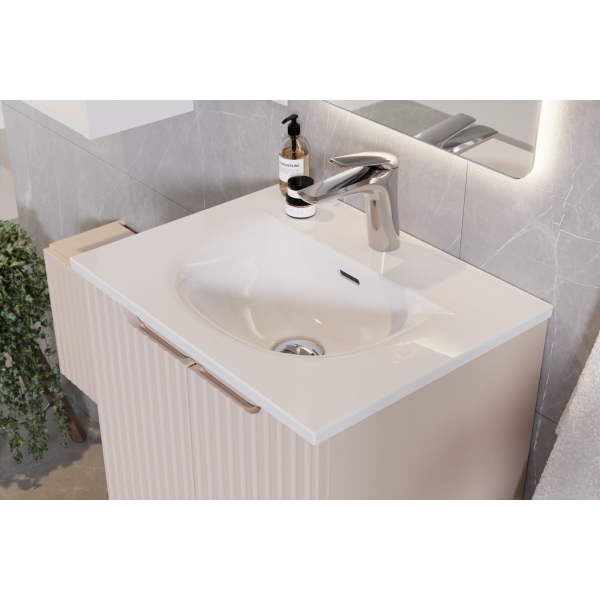 Zestaw Meblowy 60Cm Z Umywalką Meblową Sky